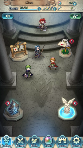 Fire Emblem Heroes auf einem iPhone 7 Plus (Screenshot: Golem.de)